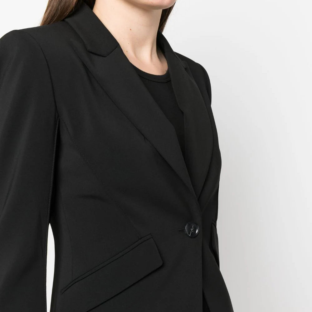 
                  
                    Patrizia Pepe Blazer met enkele rij knopen
                  
                