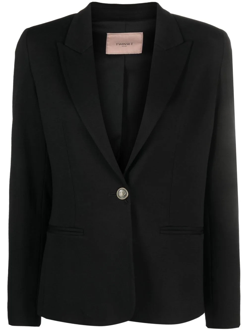 TWINSET Blazer met enkele rij knopen