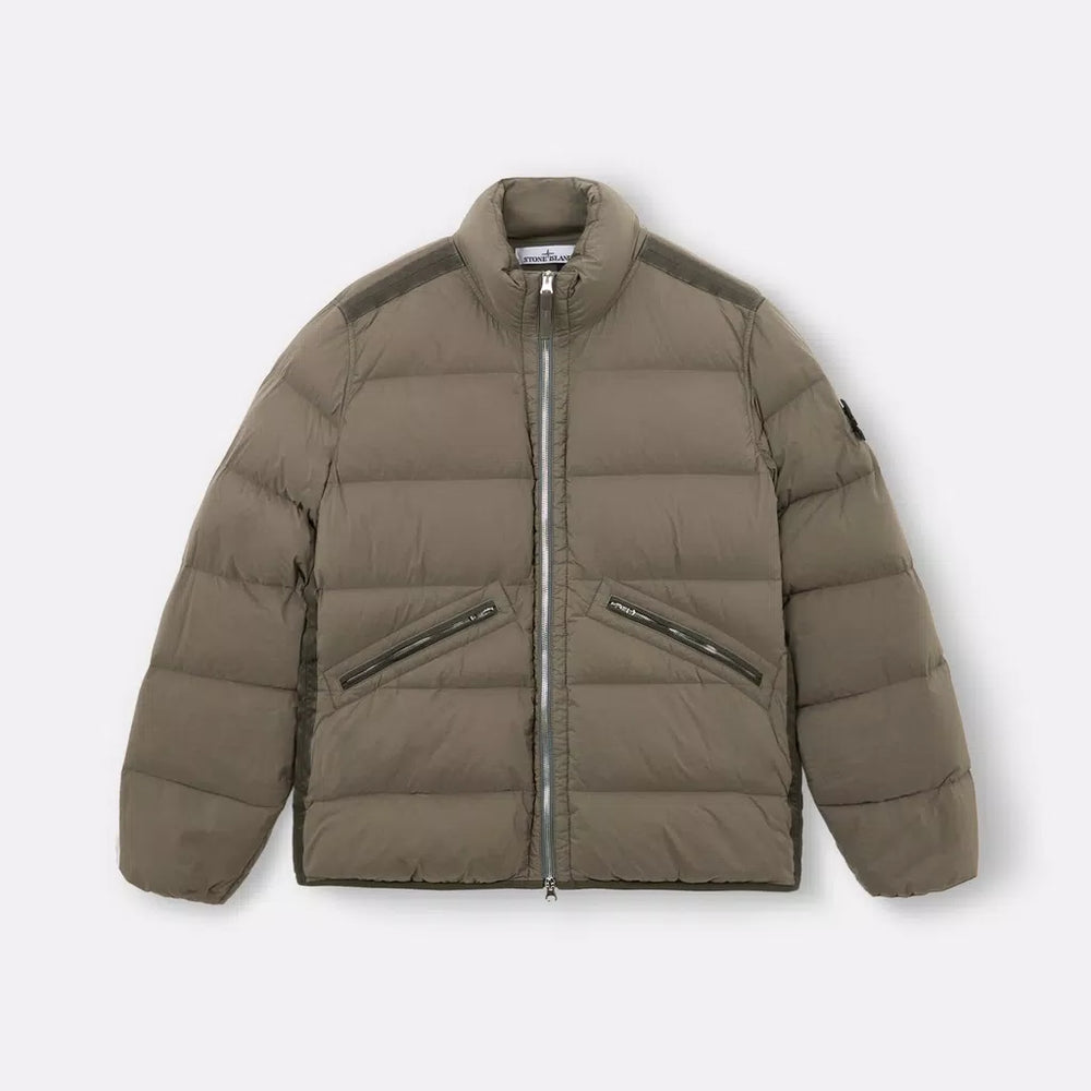 
                  
                    Stone Island - Blouson met dons en Anti-Drop
                  
                