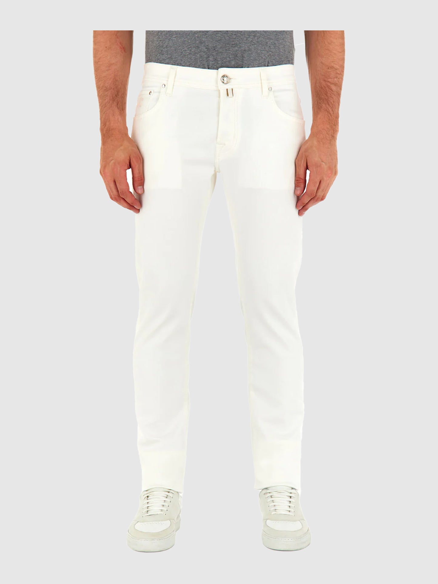 JACOB COHËN NICK SLIM FIT JEANS WIT