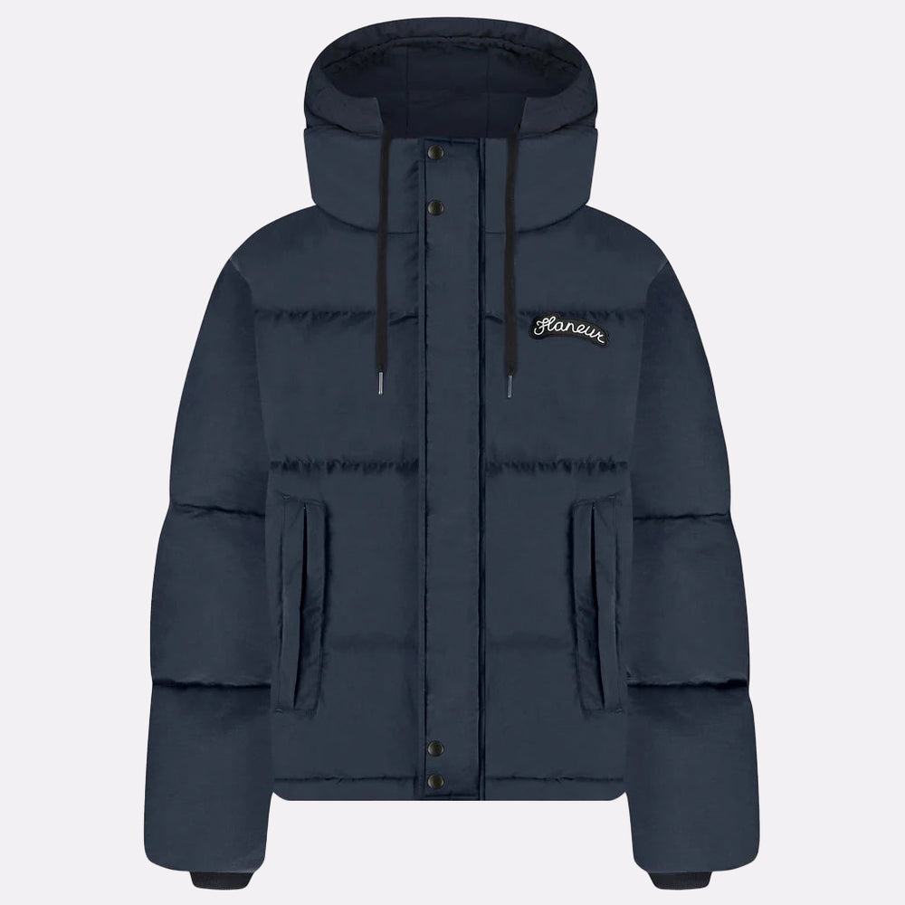 
                  
                    FLANEUR - Signature Puffer Jacket Navy
                  
                