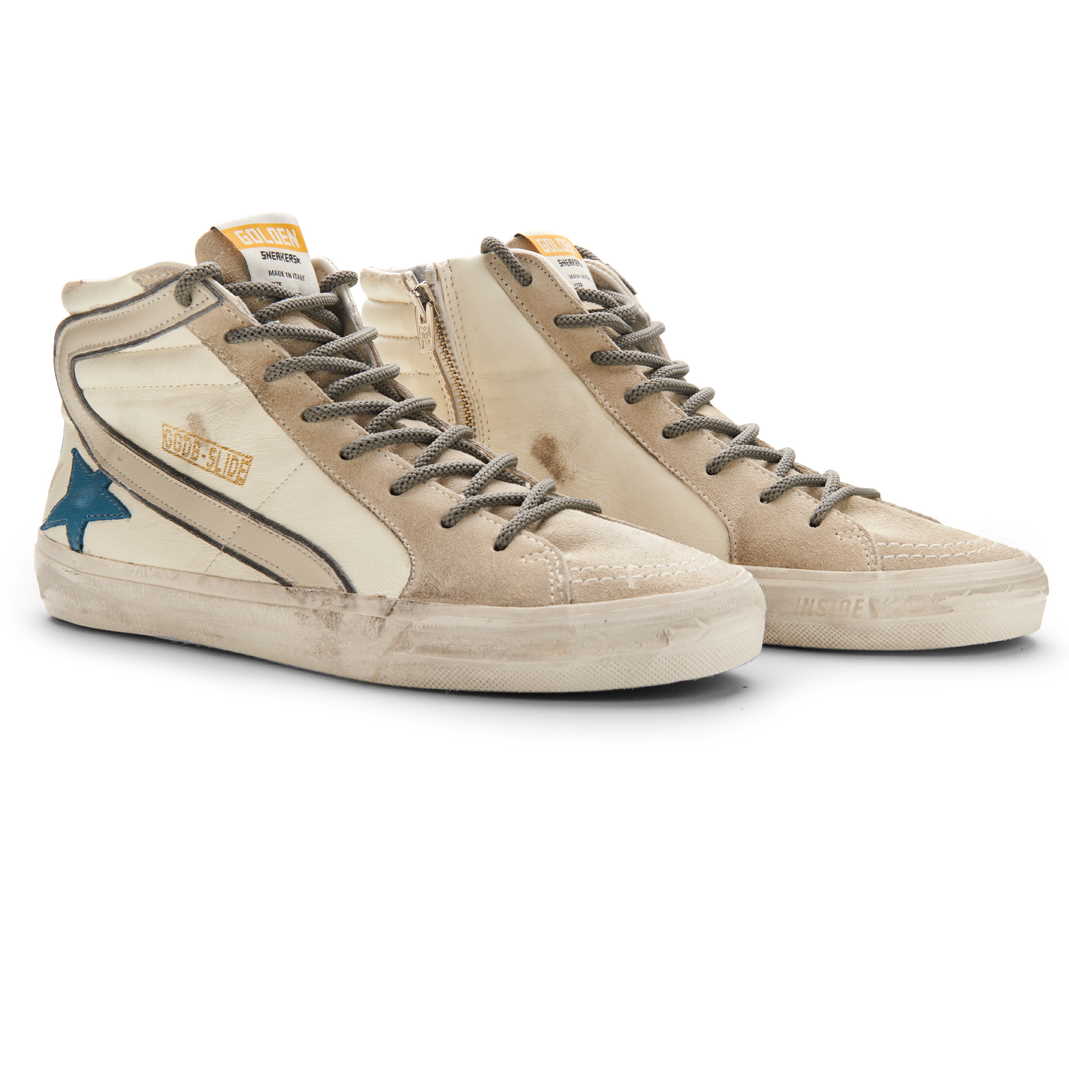 Golden Goose Slide High-Top Sneakers